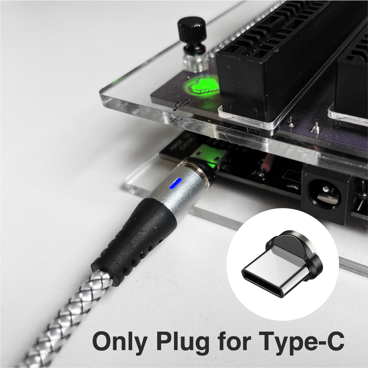 マグネットケーブル USB-A to C