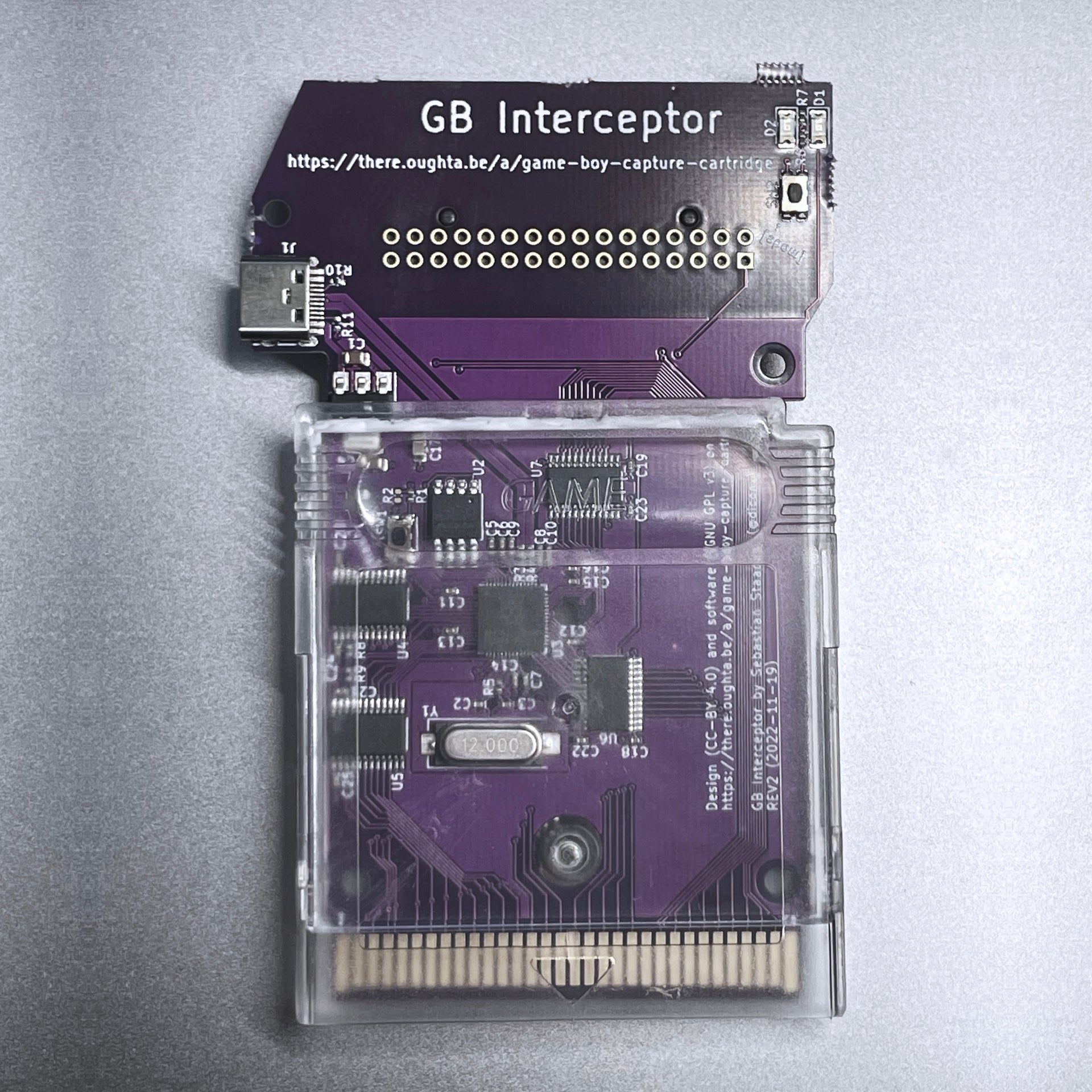 GB Interceptor 〈Game Boy video capture〉